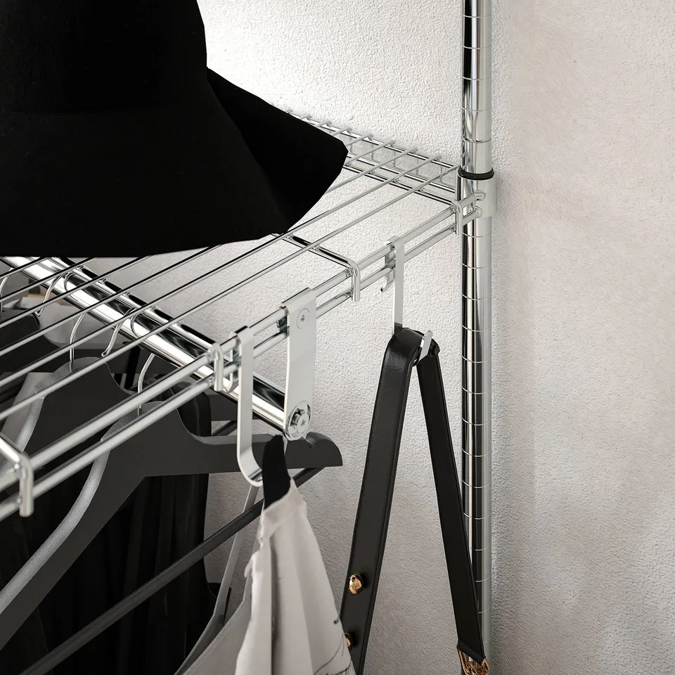 part: OMAR shelving unit with clothes rail