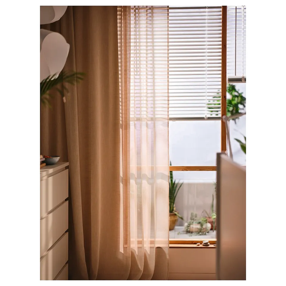 VECKLARFLY Venetian blind, white, 120x155 cm
