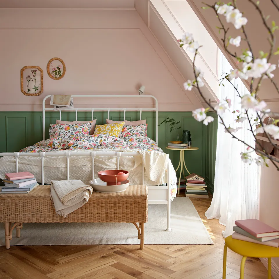 part: DAGGSALVIA duvet cover and 2 pillowcases