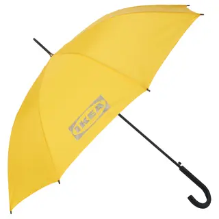AURTIENDE umbrella, yellow, Length 86 cm
