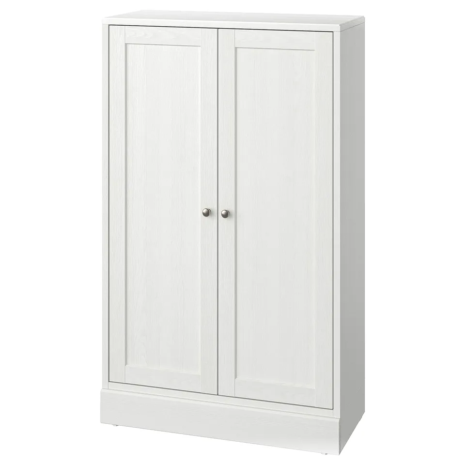 HAVSTA white pine cabinet, 2 doors, soft-close, 3 shelves