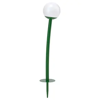 SOLVINDEN LED solar-powered ground stick, outdoor dark green