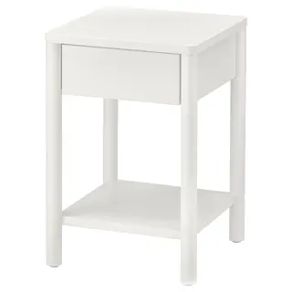 TONSTAD bedside table, off-white, 40x40x59 cm