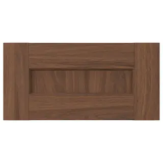 ENKÖPING drawer front, brown walnut effect, 40x20 cm
