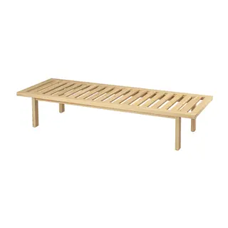 STOCKHOLM 2025 bench, pine/natural, 189x66x37 cm