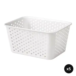 PLOGSVÄNG set: storage basket x5