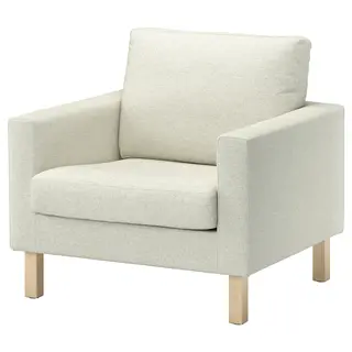 SALTSJÖBADEN cover for armchair, Gunnared beige