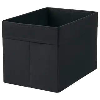 DRÖNA box, black, 25x35x25 cm