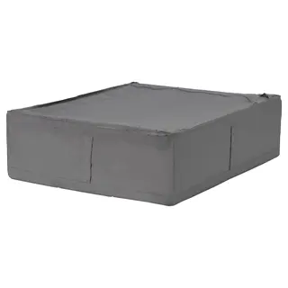 SKUBB storage case, dark grey, 65x53x19 cm