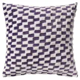 BLÅSKATA cushion cover, purple/patterned, 50x50 cm