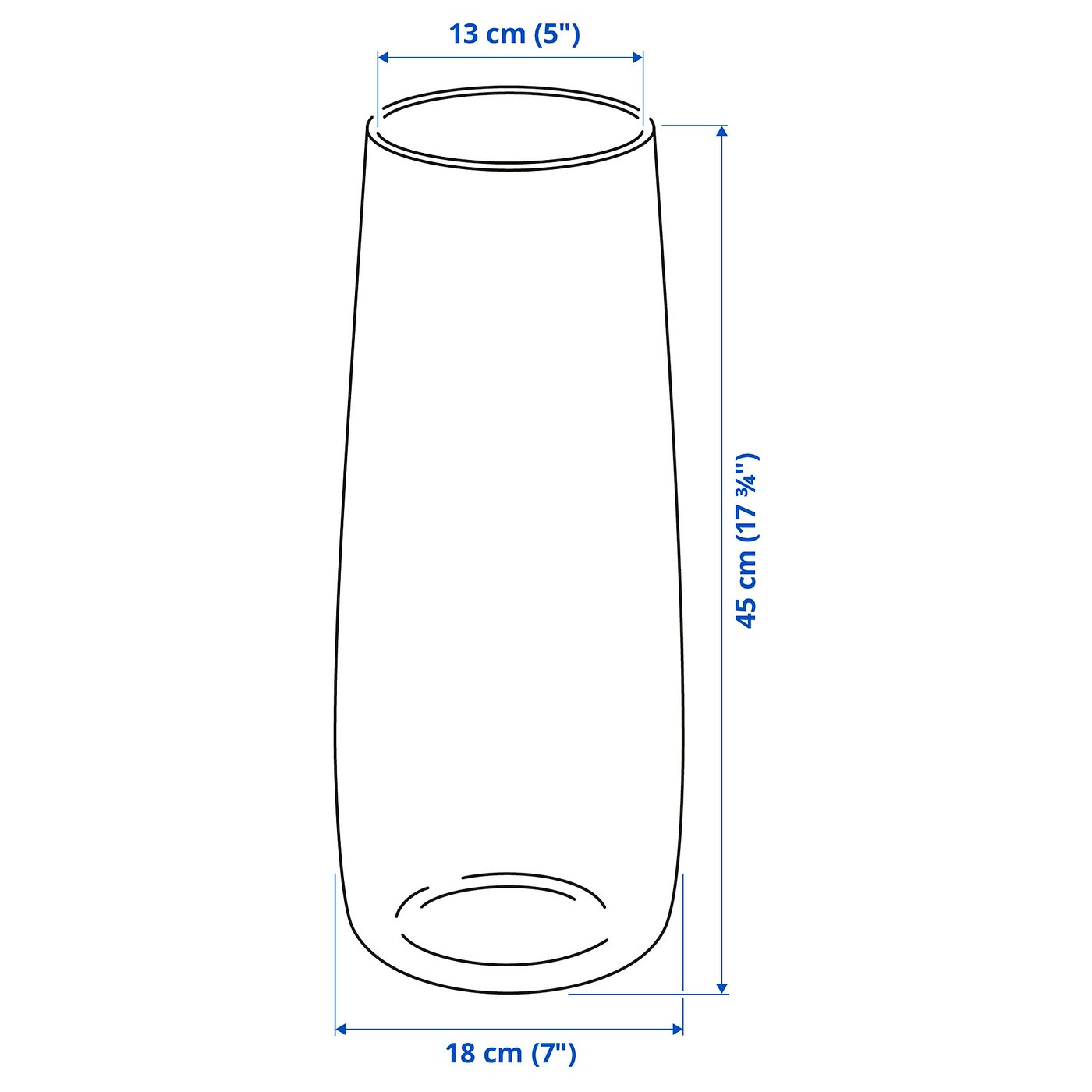part: BERÄKNA vase