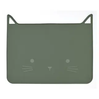 GULDVÄVARE place mat, green, 30x40 cm