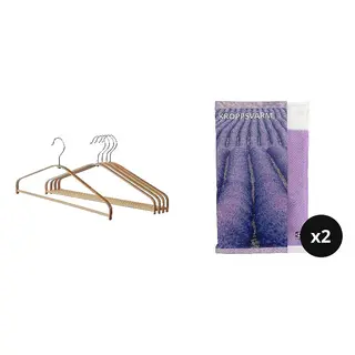 hanger ×5 + potpourri in a bag ×2