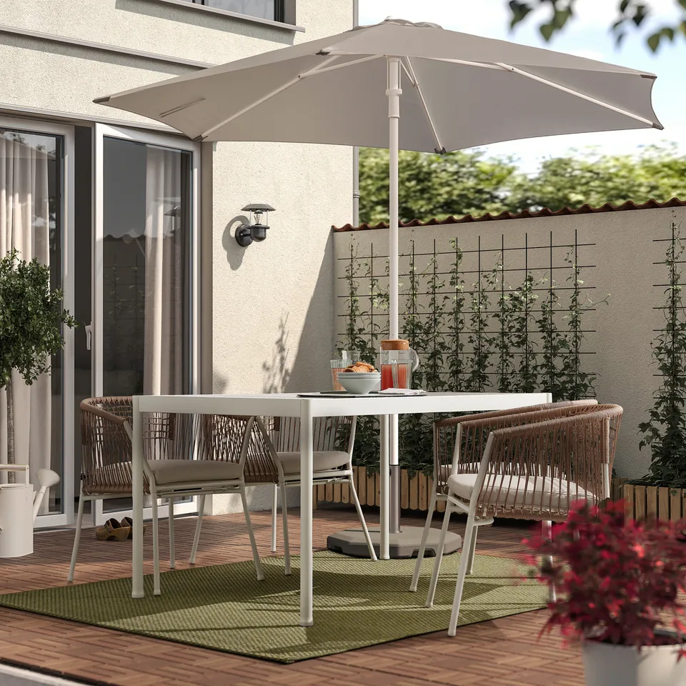 part: MORUM rug flatwoven, in/outdoor