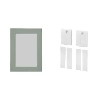 frame + adhesive hook ×2