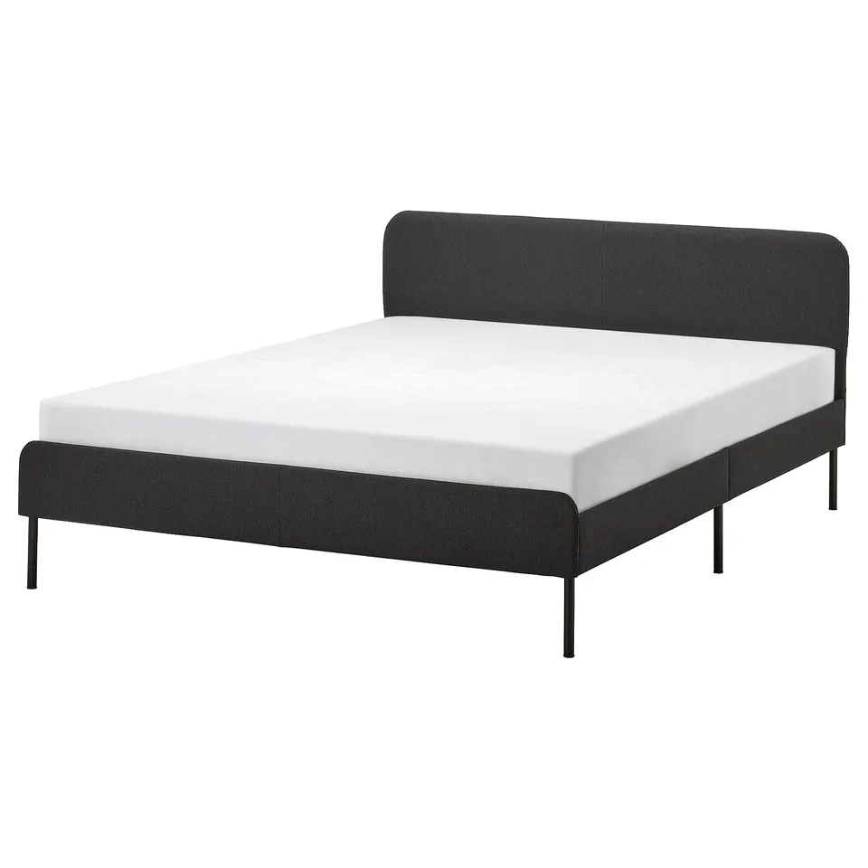 part: SLATTUM upholstered bed frame