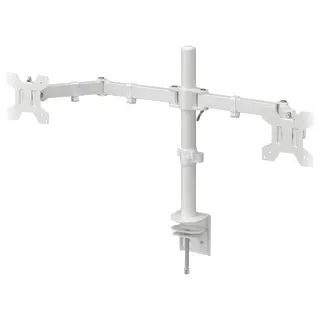 STUBBERGET bracket for 2 monitors, white