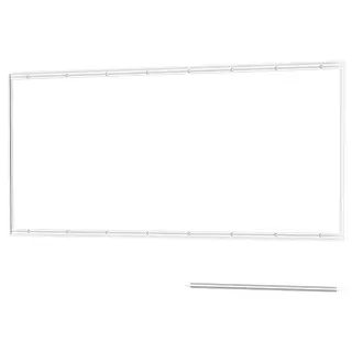 LYSEKIL rail for wall panel, aluminium, 120 cm