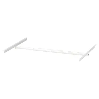 JONAXEL adjustable clothes rail, white, 46-82 cm