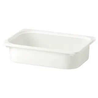 TROFAST storage box, white, 42x30x10 cm