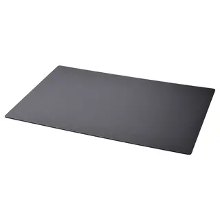SKRUTT desk pad, black, Length 65 x Width 45 cm