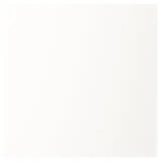 FONNES door with soft closing hinges, white, 60x60 cm