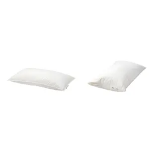 GULKAVLE/LUDDROS set: pillow, high + pillow protector