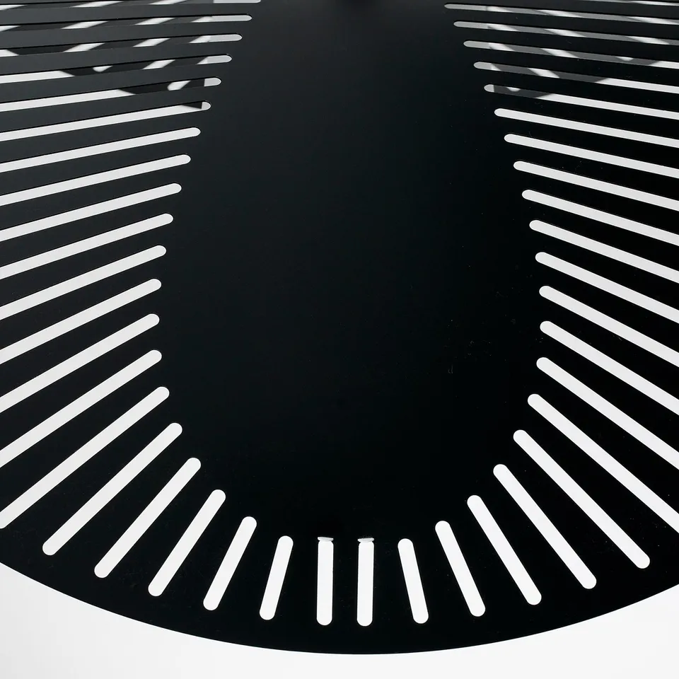 KVÄLLSDOPP / HAVSDJUP Pendant lamp, black, 72 cm
