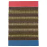 BÄRTRÅD rug, flatwoven, multicolour/stripe pattern, 60x90 cm