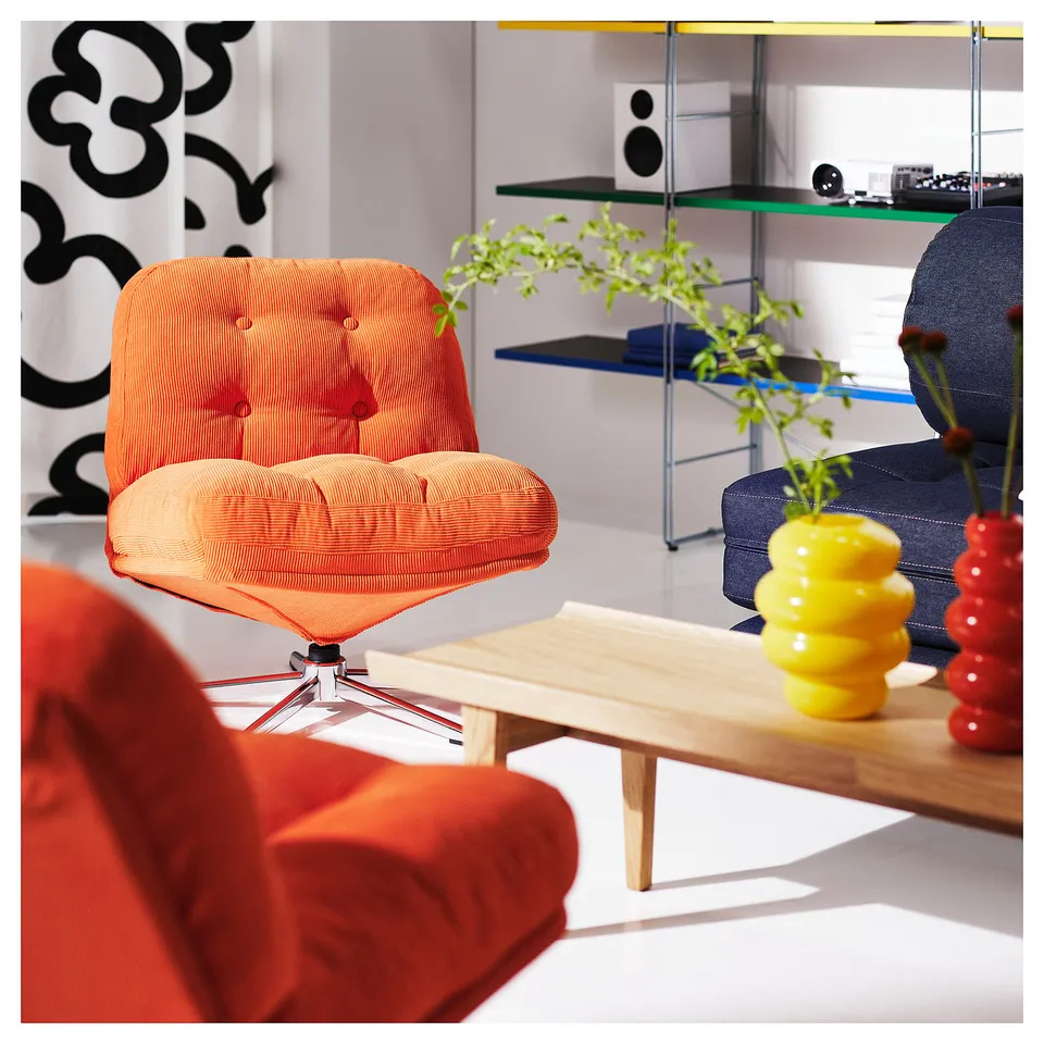 part: DYVLINGE swivel easy chair