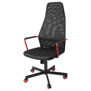 HUVUDSPELARE gaming chair, black, Width 60 x Depth 54 cm