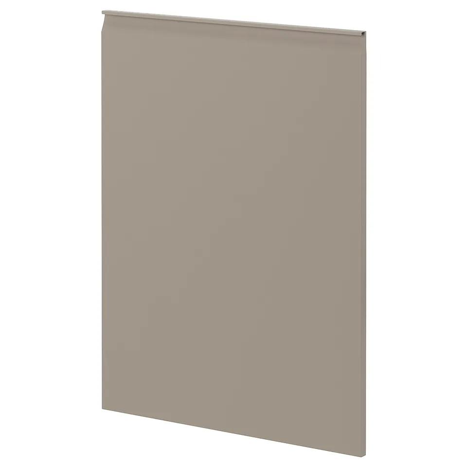 METOD kitchen cabinet, grey-beige, modern design, rectangular, particleboard & plastic.
