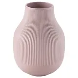 GRADVIS vase, pink, 21 cm