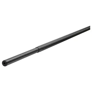 RÄCKA curtain rod, black, 210-385 cm
