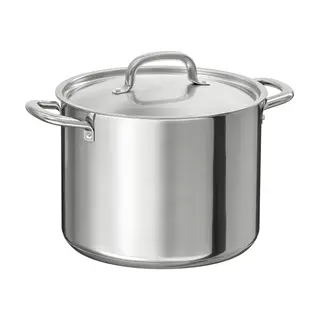 IKEA 365 + pot with lid, stainless steel, Height 19 cm
