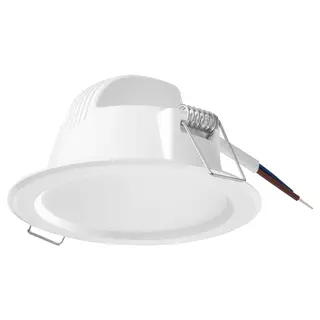LÄNSPUMP LED recessed spotlight, opal white, Height 50 mm