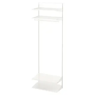 BOAXEL wardrobe combination, white, 62x40x201 cm