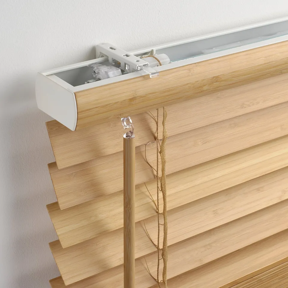 VECKLARFLY Venetian blind, bamboo, 100x155 cm
