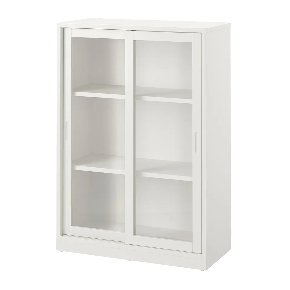 part: TONSTAD cabinet with sliding glass doors
