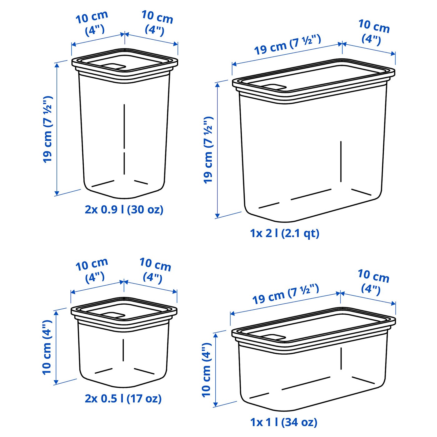 Illustration with measurements for the product: KORALLVIPPA.