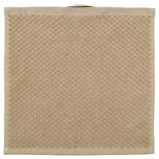 GULVIAL washcloth, beige, Length 30 x Width 30 cm