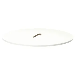 MITTZON table top, round/white, 120 cm