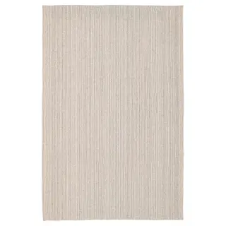 TIPHEDE rug, flatwoven, natural/black, 120x180 cm