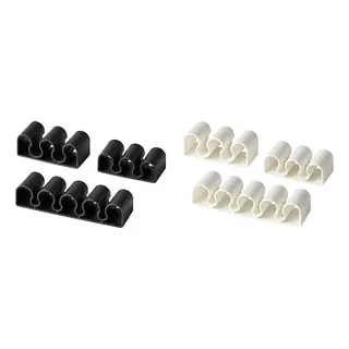 KALKSTUFF set: cable holder, set of 3 + cable holder, set of 3