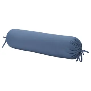 DVALA bolster case, blue, 38x110 cm