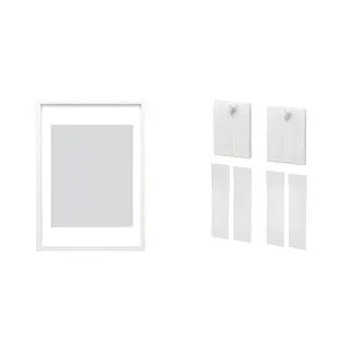 frame + adhesive hook ×2