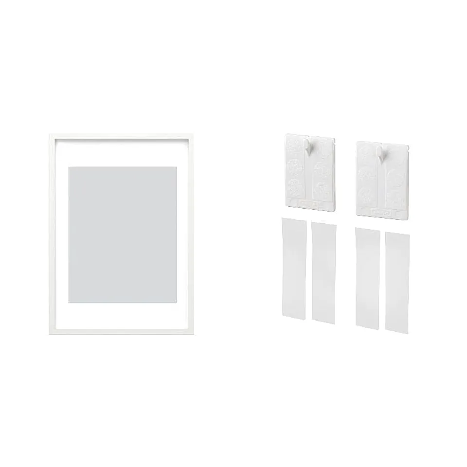 frame + adhesive hook ×2, photo 1