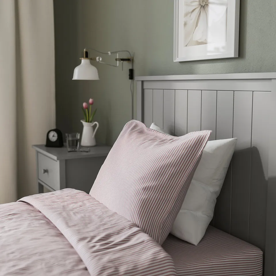 part: GULLABERG bed frame with 2 storage boxes