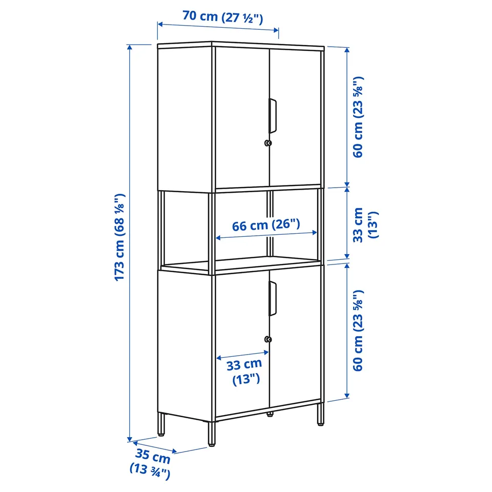 part: TROTTEN cabinet with doors