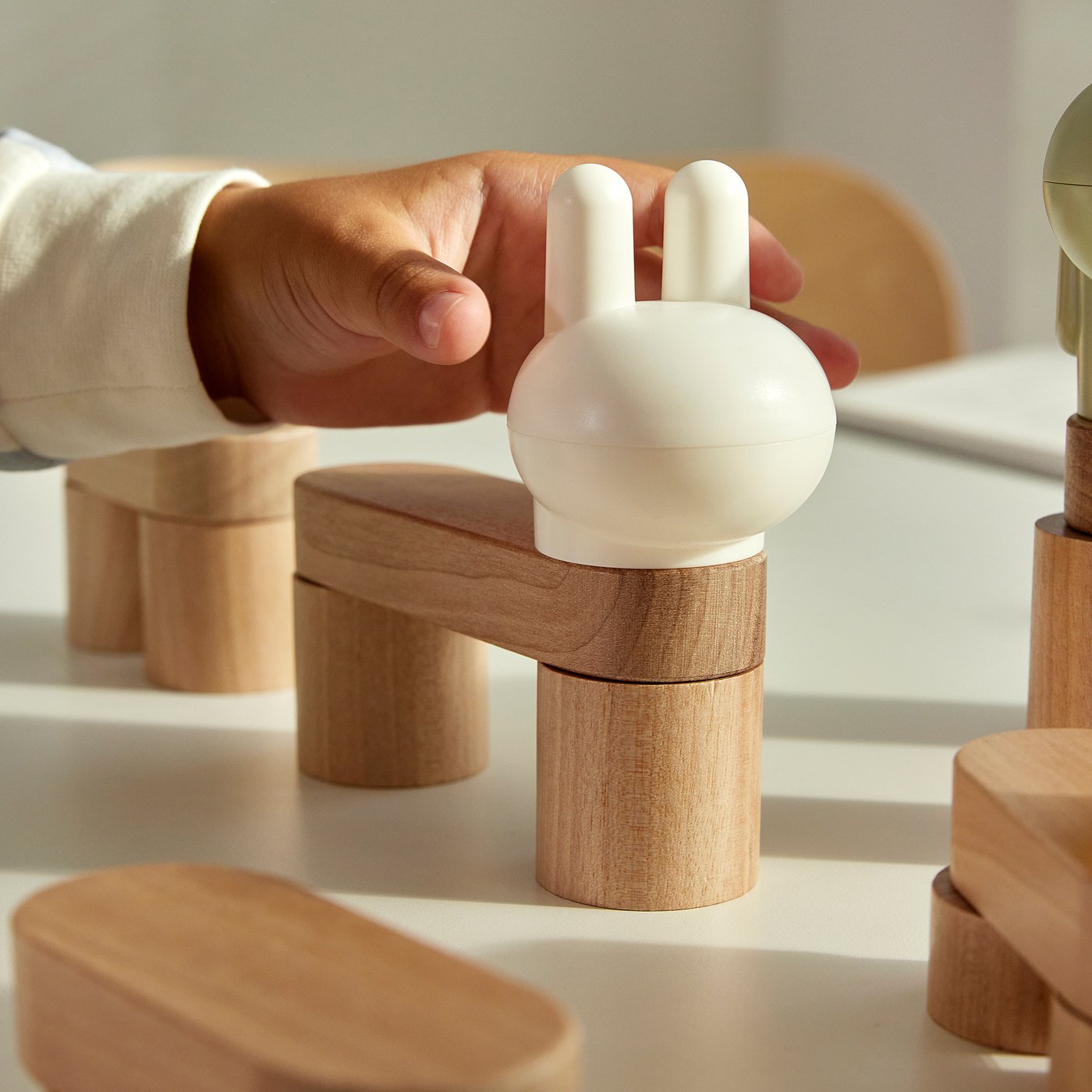 part: GREJSIMOJS 20-piece toy building blocks